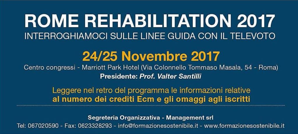 Rome Rehabilitation 2018